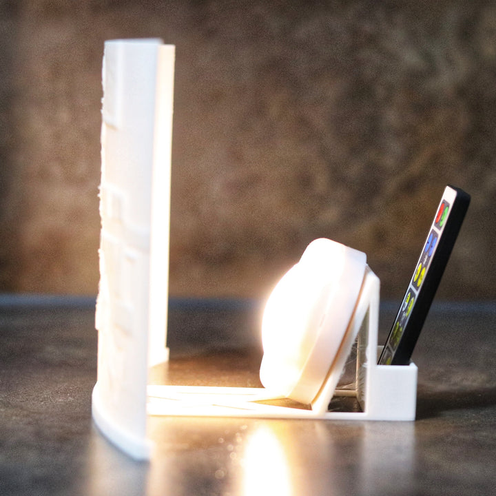 3D-Foto Lithophane inklusive Halter und Fernbedienung