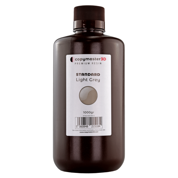 Copymaster3D Standard UV-Harz 1 kg Hellgrau