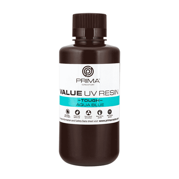 PrimaCreator Value Tough UV Harz (ABS Like) - 500 g - Aqua Blue