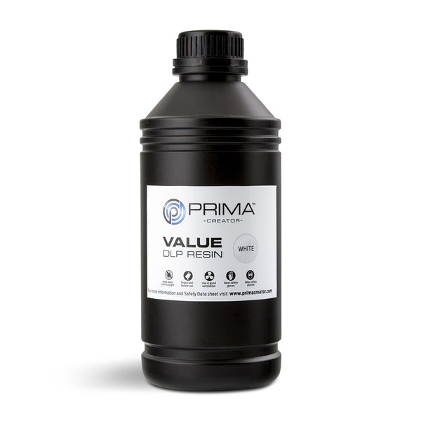 PrimaCreator Value UV/DLP Resin – 1000 ml Weiß
