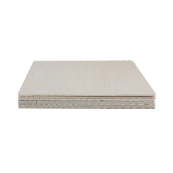 Creality Falcon Series Lindenholz-Sperrholzplatten 200 × 200 × 3 mm – 10 Stück