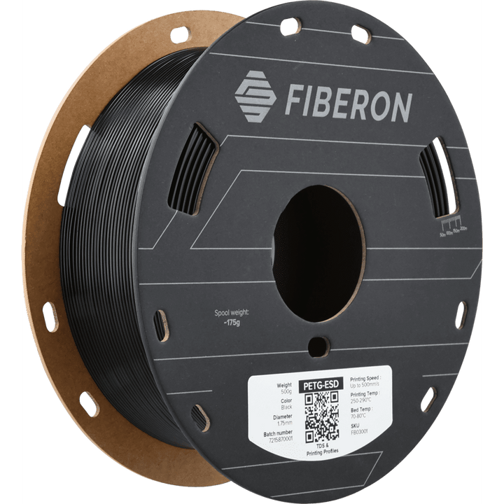 Polymaker Fiberon PETG-ESD Schwarz