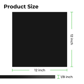 xTool Acrylplatten Schwarz 3 mm (3er Pack)